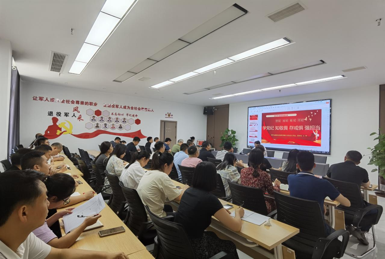 学党纪 知敬畏 存戒惧 强担当——四川远歌农业集团有限公司党总支书记专题党课